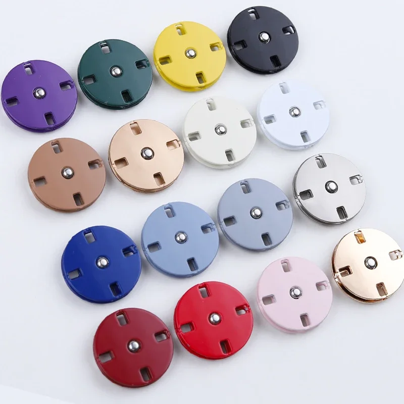 Button Hole Cutter - Bunte Metall-Druckknöpfe für Herren- und Damenbekleidung,
