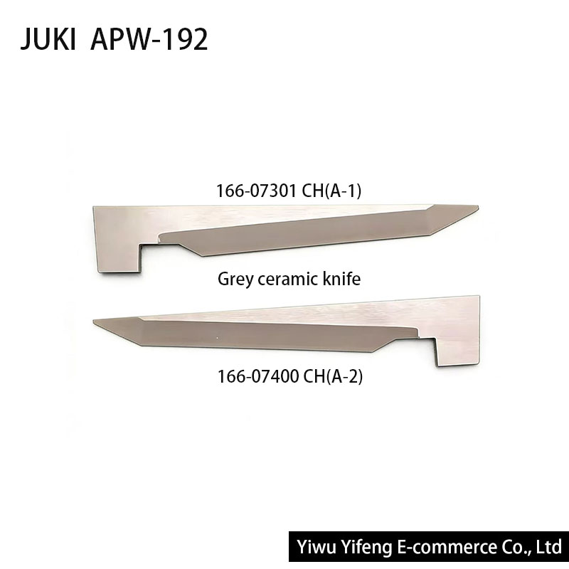 Sewing Expert - 166-07301 166-07400 Graues Keramikmesser für JUKI