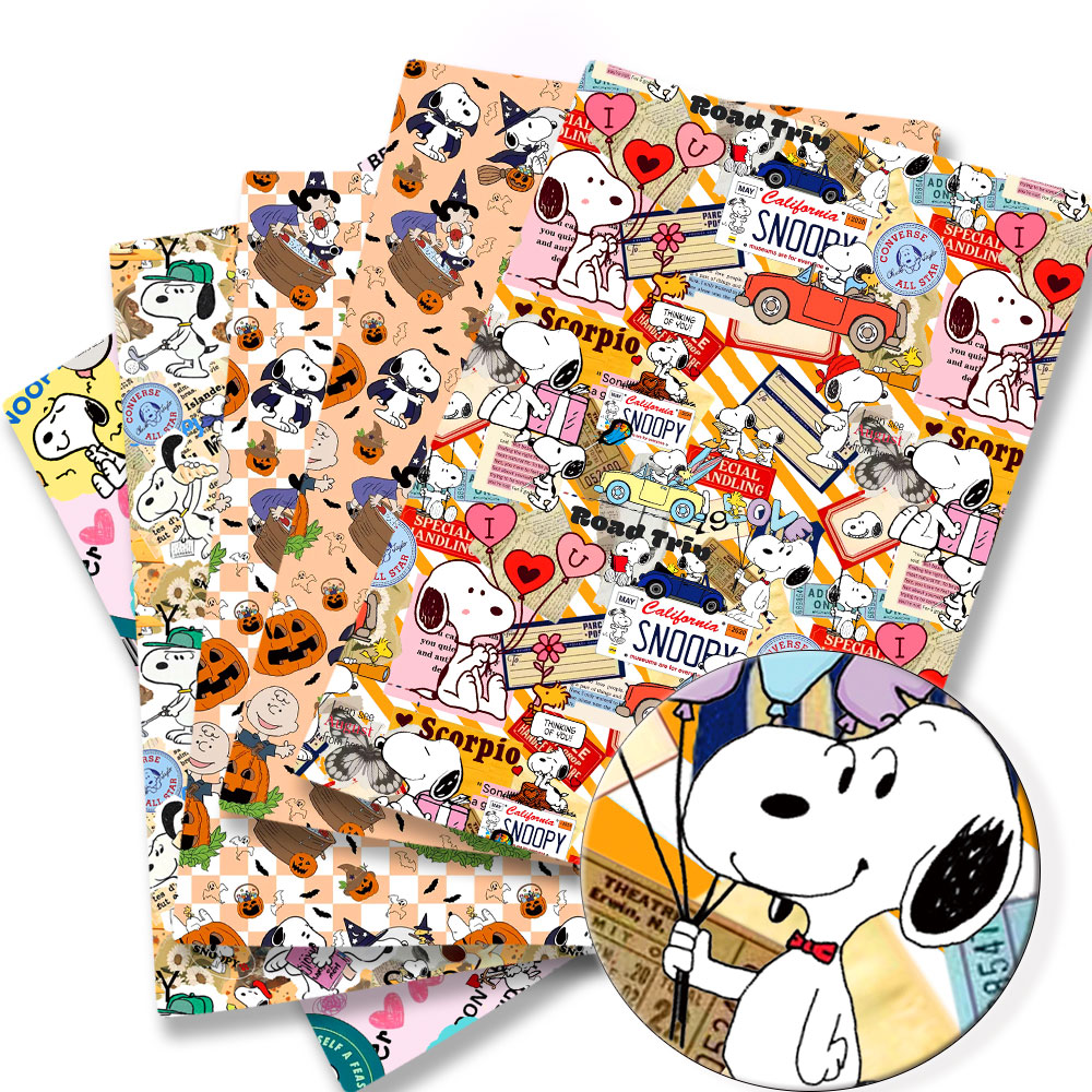 Sewing In Textile - TAKARA TOMY Snoopy Stoff, 140 x
