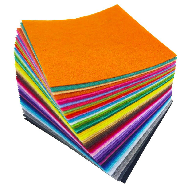 Is Sewing A Textile Craft - 40 Stück weiches Filzstoffblatt, verschiedene Farben,