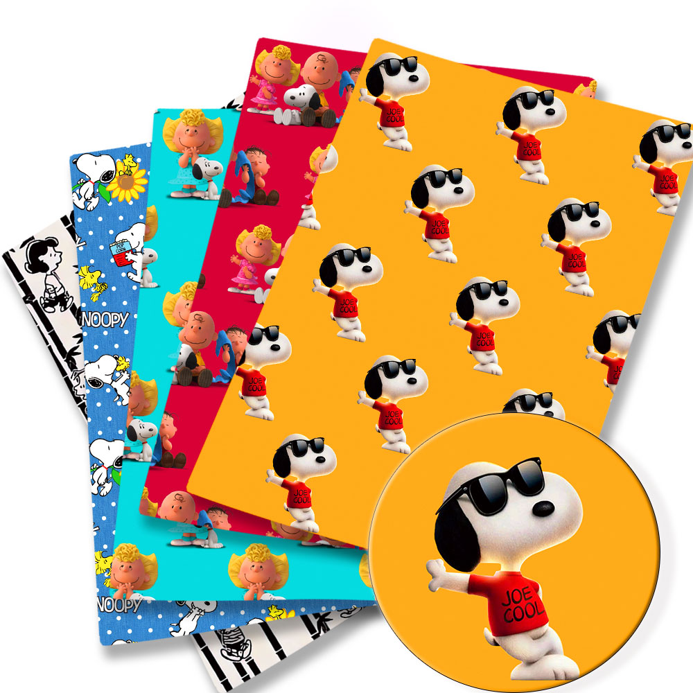 Sewing In Textile - TAKARA TOMY Snoopy Stoff, 140 x