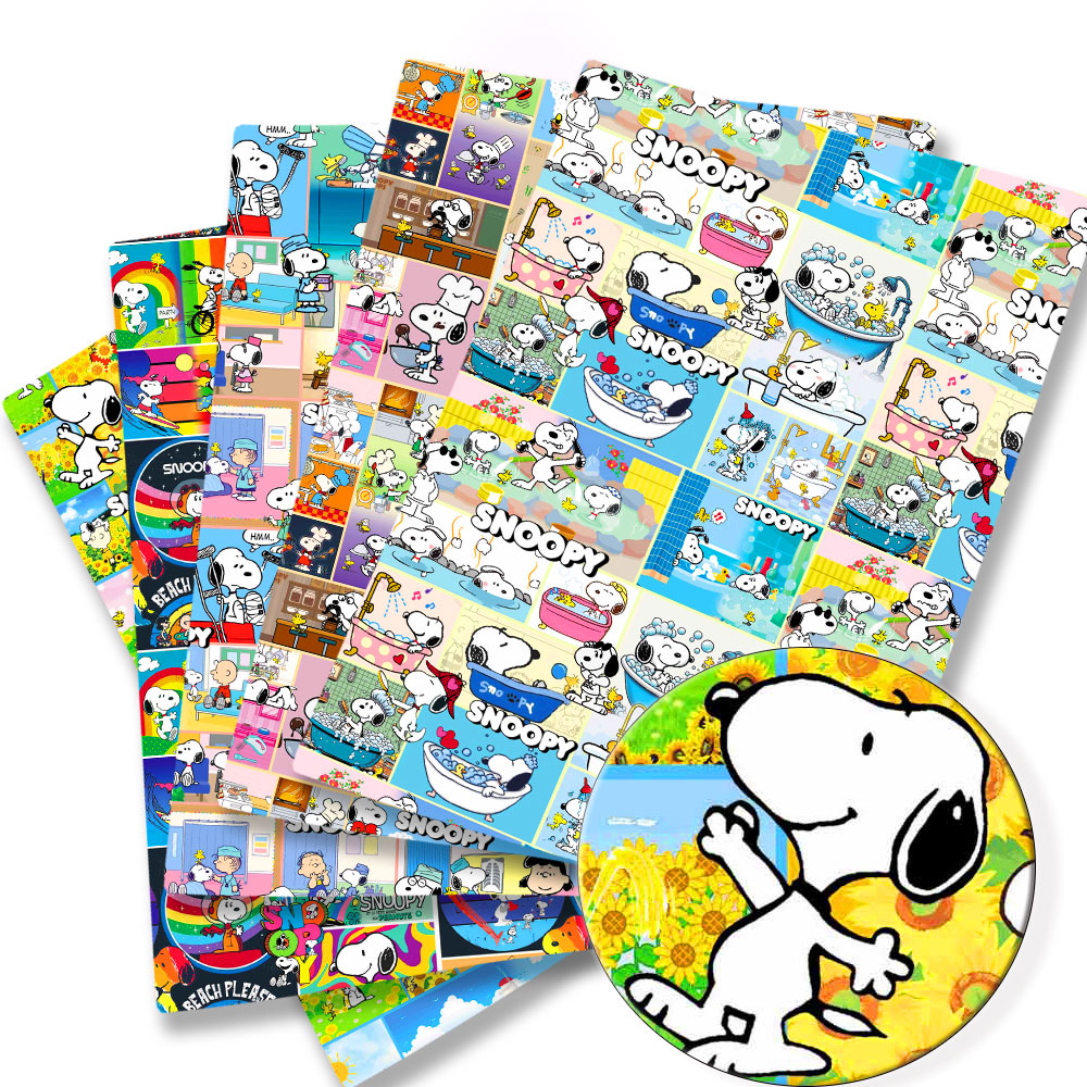 Sewing In Textile - TAKARA TOMY Snoopy Stoff, 140 x