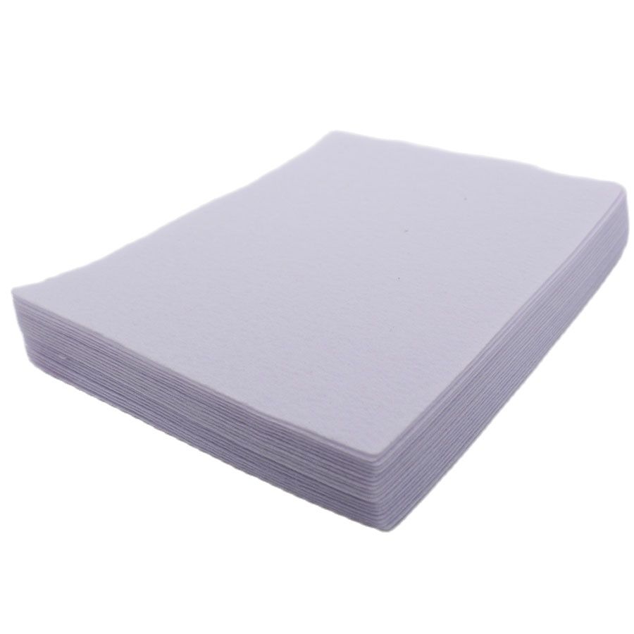 Is Sewing A Textile Craft - Weißer 1mm Filzstoff für Puppen und