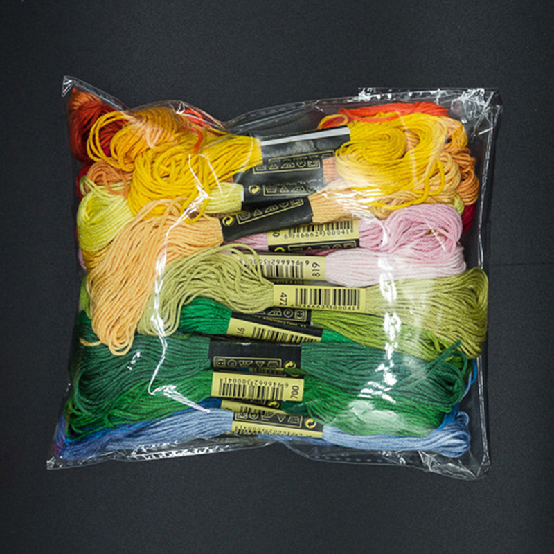 Embroidery Floss Thread - C 24/100/50 Mehrfarbige Kreuzstich-Baumwollgarne Stickgarn-Set DIY