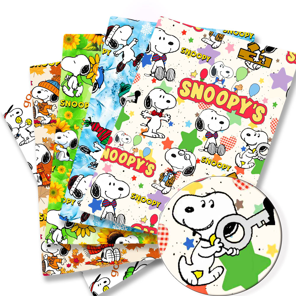 Sewing In Textile - TAKARA TOMY Snoopy Stoff, 140 x