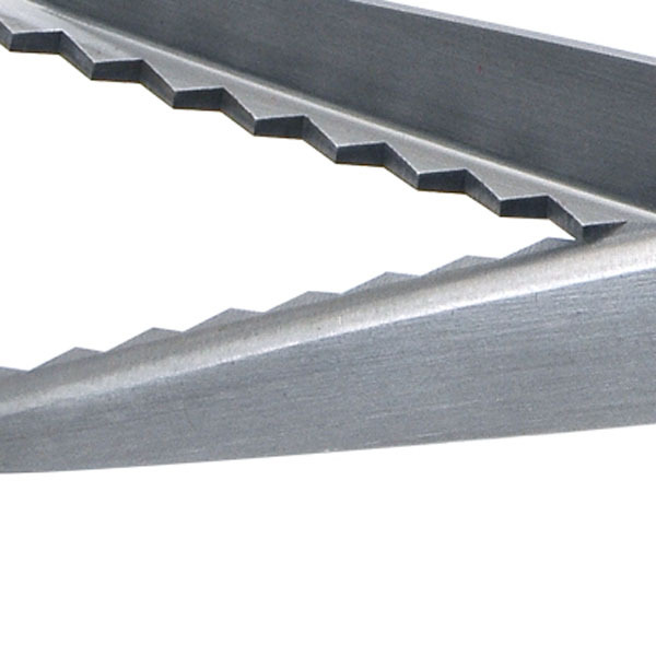 Pinking Shear Blade - 5 mm dreieckige Sägezahn-Zackenschere, grüne Edelstahlklingen,