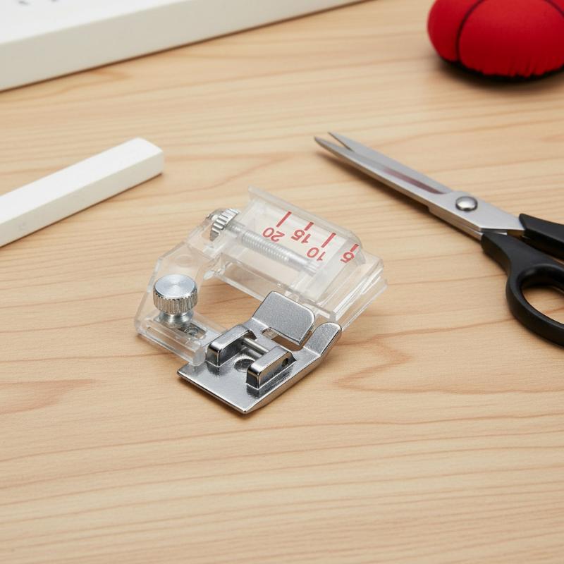 Sewing Machine In Textile - Verstellbarer Biaisband-Nähfuß mit Schnappverschluss 6290 Hochwertig
