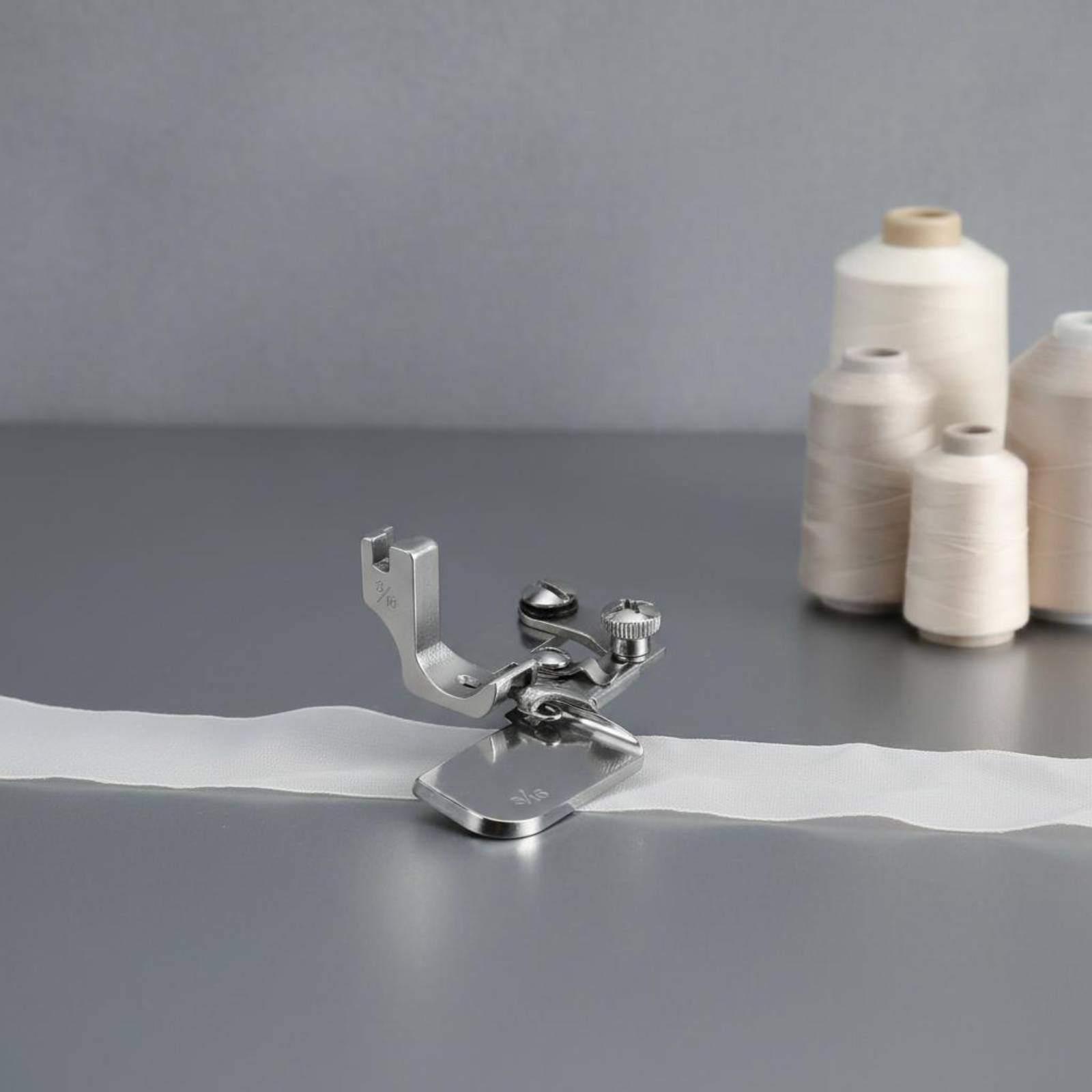 Sewing Roll - Gebogener Saum-Nähfuß Langlebiger Rollsaumfuß Nähzubehör Universell