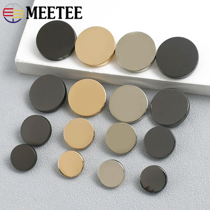Button Hole Cutter - 10 Stück Meetee 10–28 mm flacher