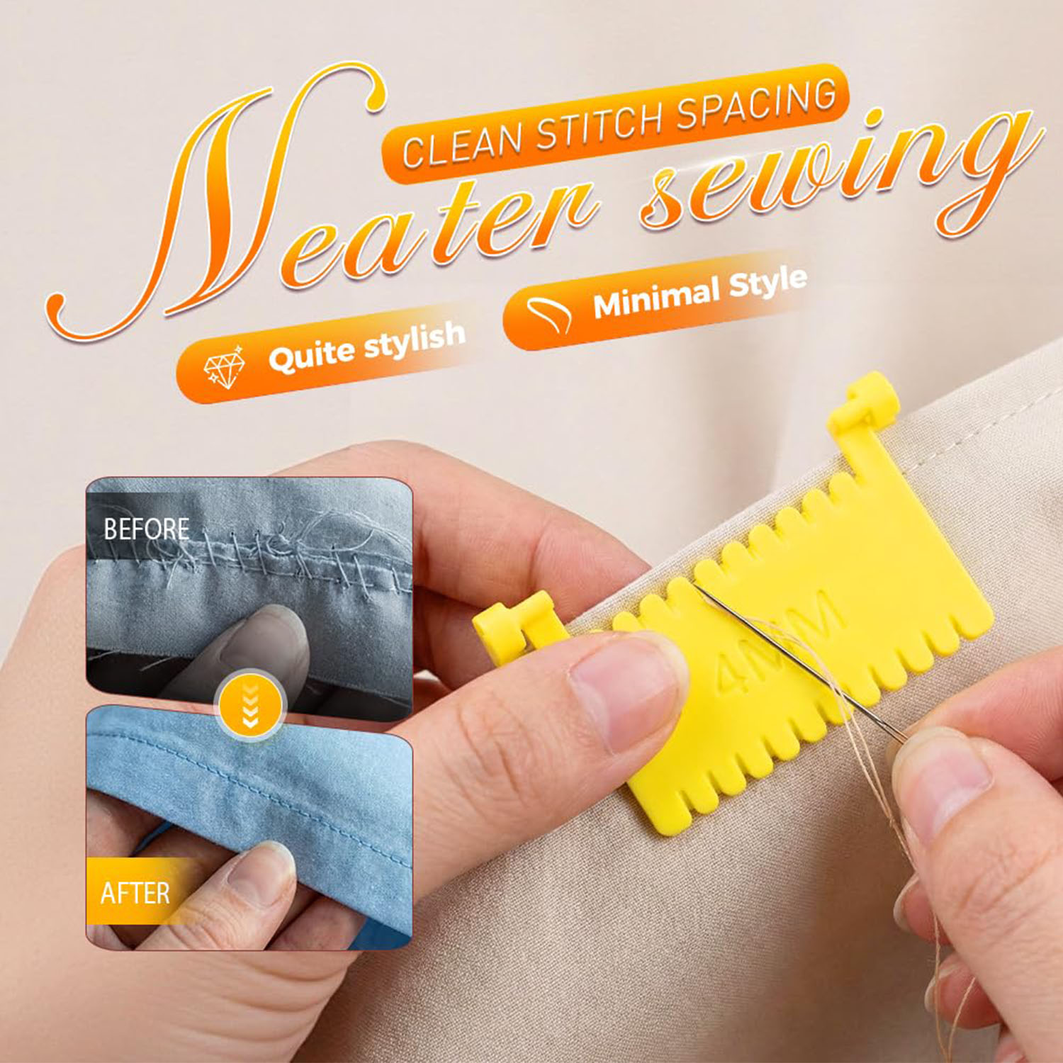 1-teiliges Quilt-Nählineal zum – Sewing Hemming Bewertung und Preis