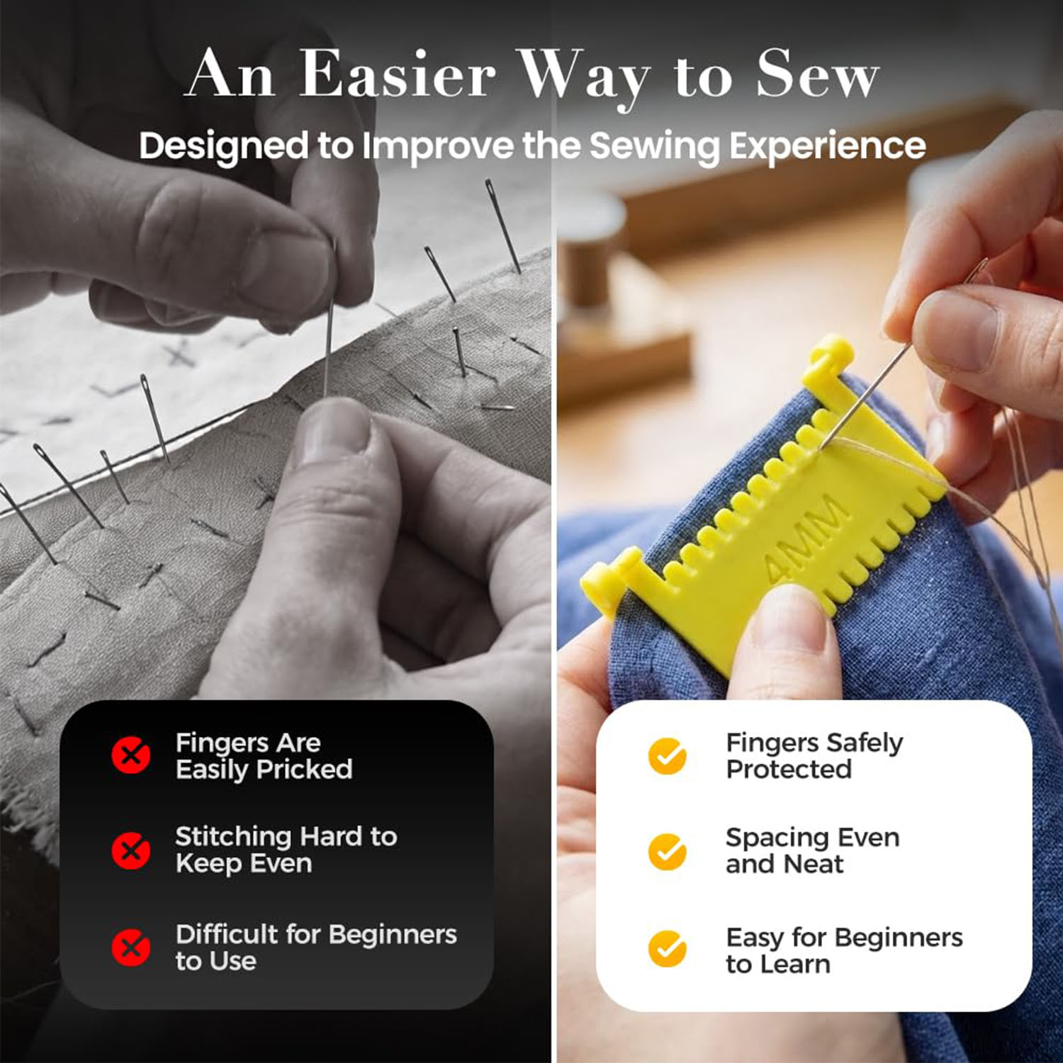 1-teiliges Quilt-Nählineal zum – Sewing Hemming Bewertung und Preis