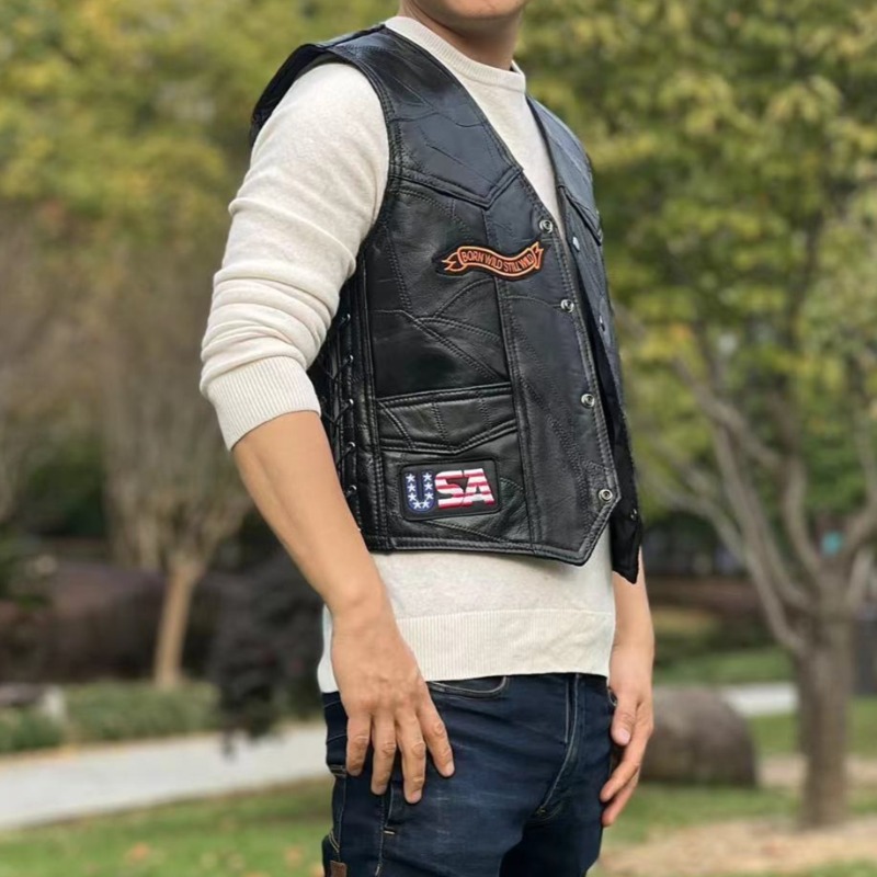 NEUE Motorradwesten für Herren – Sewing Vest Bewertung und Preis