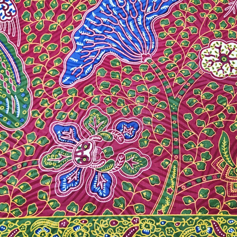 46 Zoll * 6 Yards grüner, mit  – Sewing Batik Fabric Bewertung und Preis