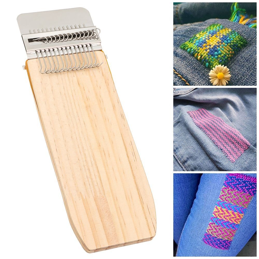 Hölzernes Mini-DIY-Nähzubehör, – Sewing Machine In Textile Bewertung und Preis