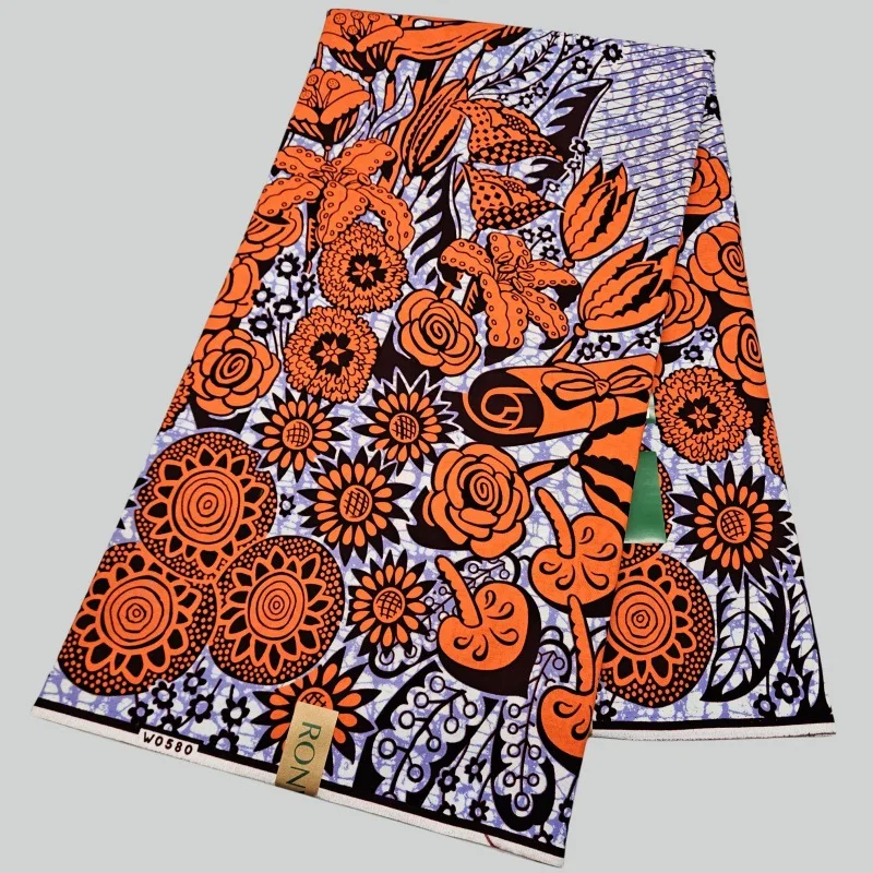 6 Yards langer Wachsstoff aus  – Sewing Batik Fabric Bewertung und Preis