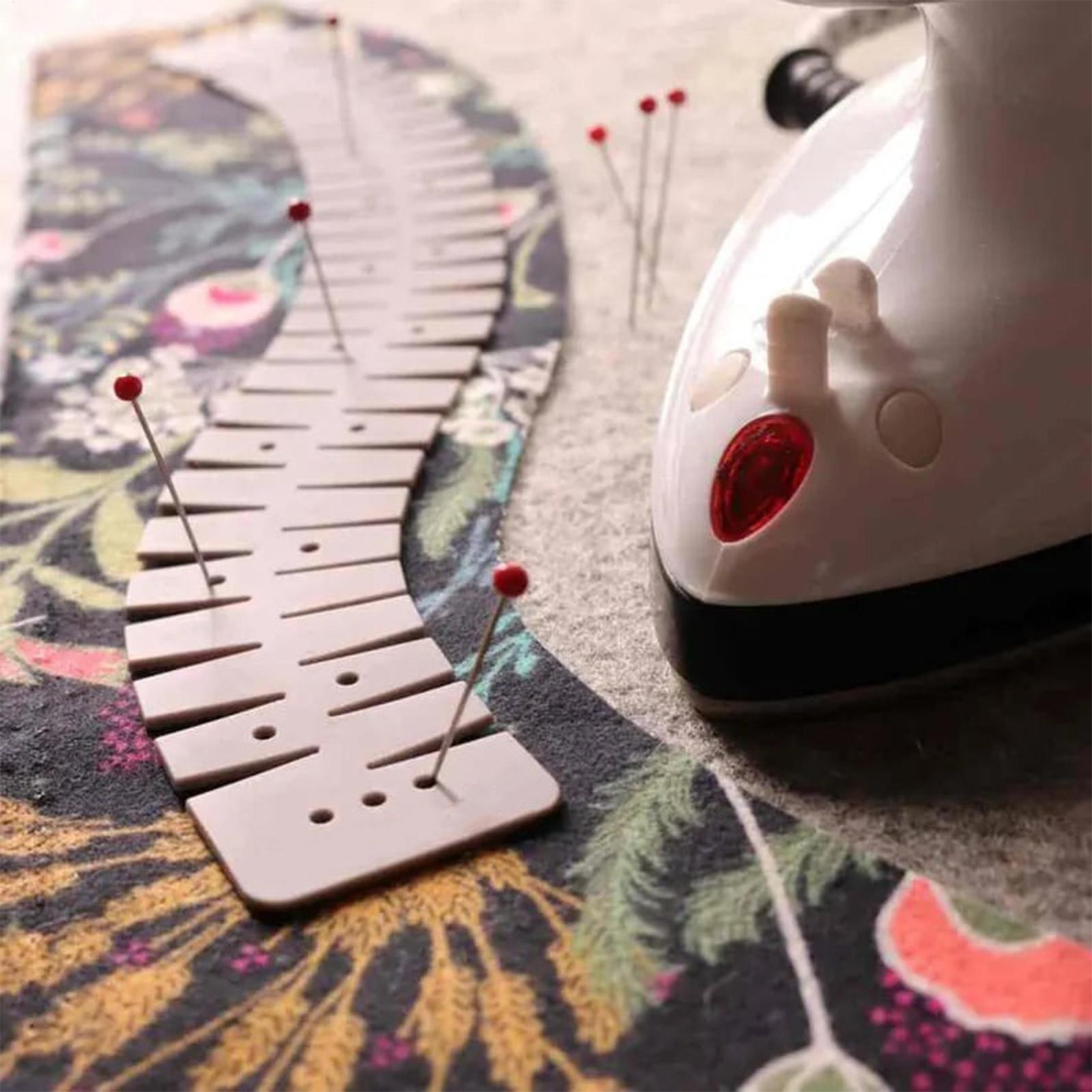 Silikon-Saumlineal mit Markier – Sewing Hemming Bewertung und Preis
