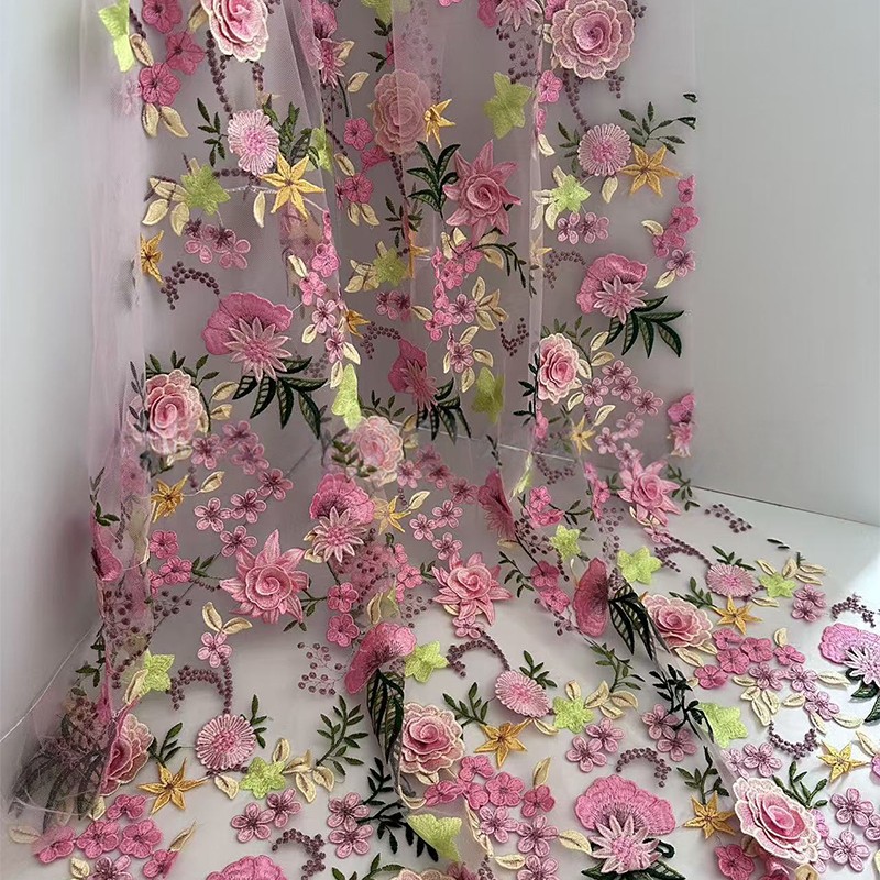 90x130cm 3D Blumenbestickter T – Sewing In Textile Bewertung und Preis