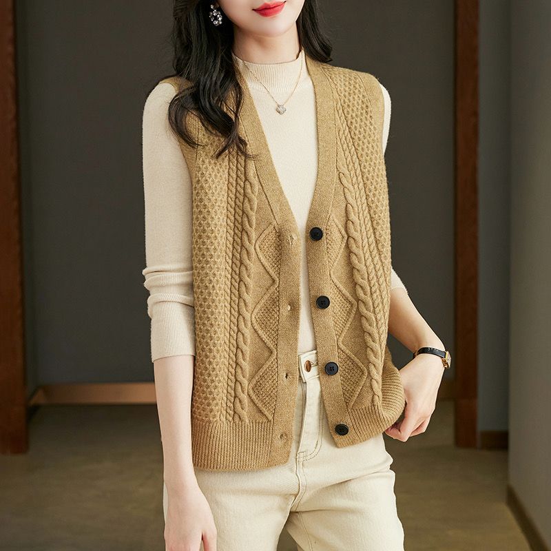 Strick pullover neue Herbst we – Sewing Vest Bewertung und Preis