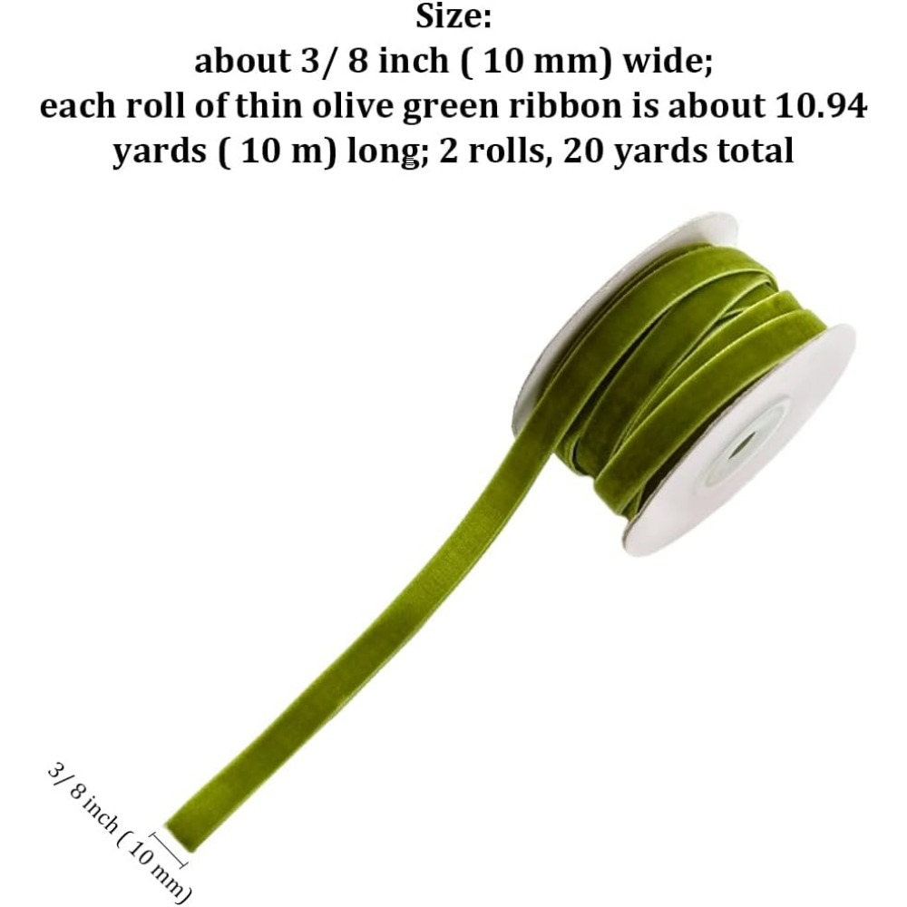 2 Rollen 21,88 Yards 3/8 Zoll  – Sewing Roll Bewertung und Preis