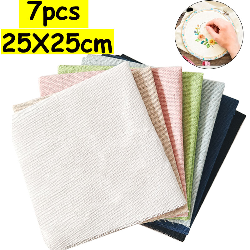 7-teiliges Set aus 25 x 25 cm  – Sewing Textile Art Bewertung und Preis