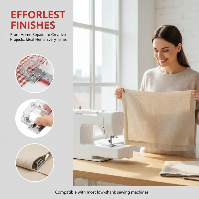 Verstellbarer Biaisband-Nähfuß – Sewing Machine In Textile Bewertung und Preis