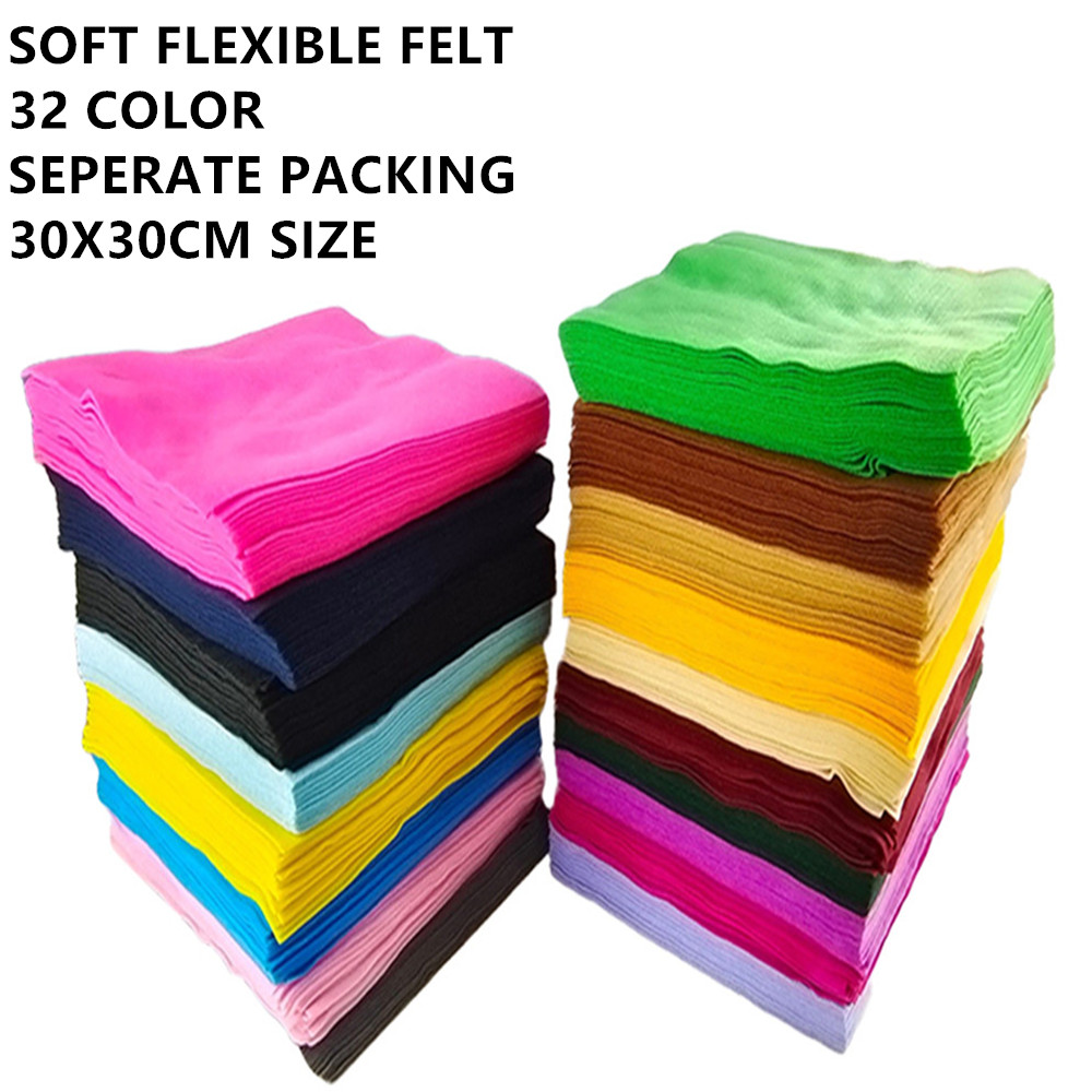 Farbige Filz-Stoff platten für – Is Sewing A Textile Craft Bewertung und Preis