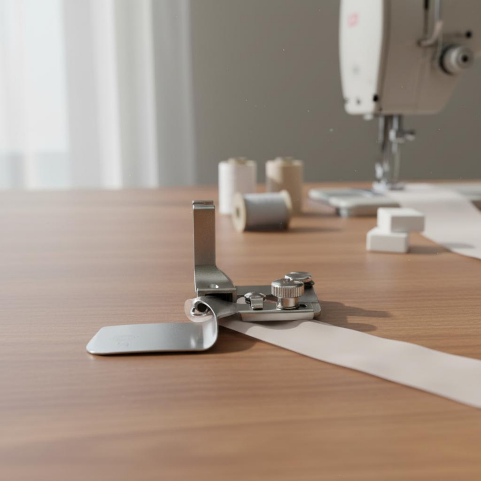 Gebogener Saum-Nähfuß Langlebi – Sewing Roll Bewertung und Preis
