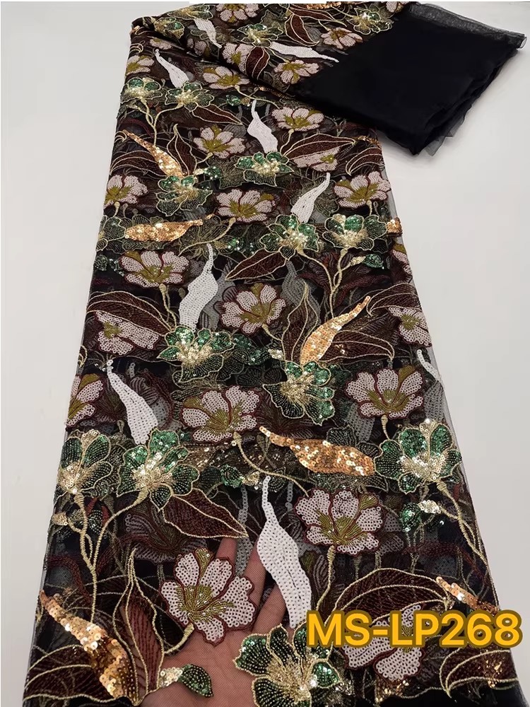 1 Yard Luxuriöser, zweifarbige – Sewing Embroidery Fabric Bewertung und Preis