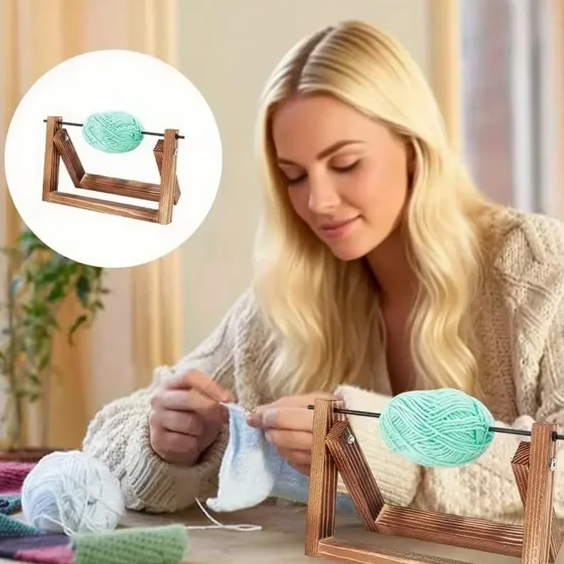 1 Stück Holz-Garnrollenhalter, – Sewing Roll Bewertung und Preis